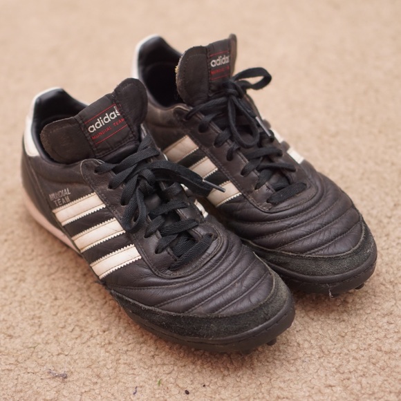 adidas leather turf soccer shoes